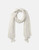 Lafayette 148 New York Metallic Fine Gauge Cashmere Scarf in Cloud Metallic