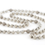 Sylva & Cie. 18K White Gold Diamond Boule White Gold Ball Chain Necklace, 32"