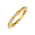 Gumuchian 18K Yellow Gold Diamond Stackable Nutmeg Band