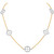 Gumuchian 18K Yellow/White Gold Diamond Small Multi Motif Necklace, 18"