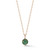 *RESERVE TODAY* Walters Faith OC x WF 18K Small Green Emerald and Tsavorite Pebble Locket, 9mm