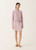 Fabiana Filippi Wool and Cotton Cardigan in Lilac Pink