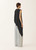 Fabiana Filippi Asymmetrical Crepe de Chine Top in Midnight Blue, Size 50