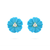 *SHOP & SIP EVENT* Paul Morelli Turquoise Flower Studs