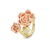 Paul Morelli Double Rosebud Ring