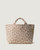 NAGHEDI St. Barths Medium Tote Prism in Flax