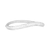 Paul Morelli 18K White Gold Ultimate Mini Bangle Bracelet with Pavé Diamonds