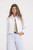 Jakett New York Julie Burnished Leather Jacket in White