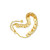 Cadar 18K Yellow Gold Shell Charm Necklace
