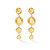 Cadar 18K Yellow Gold Shell Drop Earrings
