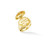 Cadar 18K Yellow Gold Shell Pinky Ring