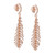 *RESERVE TODAY* Sidney Garber Plume Earrings with Diamond Spine