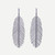*RESERVE TODAY* Sidney Garber Feathers That Move Earrings with Diamond Pavé