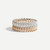 *RESERVE TODAY* Sidney Garber Narrow Wave Link Bracelet with Diamonds