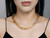 *GURHAN SHOP & SIP EVENT* GURHAN Hoopla 24K Gold Diamond Pave Statement Chain Necklace, Hand-Hammered Large Heavy Oval Links & Single Pave Station