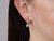 *GURHAN SHOP & SIP EVENT* GURHAN Elements One-of-a-Kind 24K Gold Diamond Single Drop Earrings, Double Teardrop Gemstones