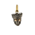 Sylva & Cie. 18K Yellow Gold Liberty Skull Pendant