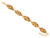 *GURHAN SHOP & SIP EVENT* GURHAN Pointelle One-of-a-Kind 24K Gold Multi-Stone All Around Single-Strand Bracelet, Oval Clustered Links