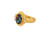 *GURHAN SHOP & SIP EVENT* GURHAN Muse One-of-a-Kind 24K Gold Turquoise Center Stone Cocktail Ring