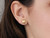 *GURHAN SHOP & SIP EVENT* GURHAN Droplet 22K Gold Diamond Stud Earrings, 8mm Wide on Post