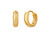 *GURHAN SHOP & SIP EVENT* GURHAN Hoopla 22K Gold Huggie Hoop Earrings, Small Round