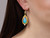 *GURHAN SHOP & SIP EVENT* GURHAN Muse One-of-a-Kind 24K Gold Opal Single Drop Earrings, 19x12mm Teardrop Gemstone set in Wide Frame