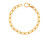 *SPECIAL ORDER TODAY* GURHAN Hoopla 24K Gold Chain Link Bracelet, 9x3mm Oval Links