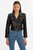 *ORDER TODAY* LAMARQUE Denalda Cropped Leather Biker Jacket in Black