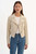 *ORDER TODAY* LAMARQUE Pascale Fitted Faux Leather Jacket in Bone