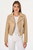 *ORDER TODAY* LAMARQUE Pascale Fitted Faux Leather Jacket in Wheat