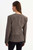 *ORDER TODAY* LAMARQUE Abitha Hourglass Suede Jacket in Steel Grey