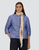 Herno Nylon Ultralight Reversible Cape in Light Blue
