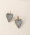 Sylva & Cie. 18K Yellow Gold Reclaimed Diamond Heart Earrings