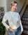 Fabiana Filippi Platinum Cardigan in Rafia, Size 40