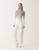 Fabiana Filippi Gradient-Print Jersey T-Shirt in Ash, Size 42