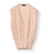 Fabiana Filippi Sequin Wool Cotton Vest in Powder, Size 44