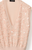 Fabiana Filippi Sequin Wool Cotton Vest in Powder, Size 44