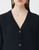 Fabiana Filippi Platinum Cardigan in Black, Size 38