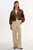 *ORDER TODAY* LAMARQUE Vinnie Leather Cropped Biker Jacket in Brown