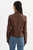 *ORDER TODAY* LAMARQUE Claire Reversible Leather Jacket in Mid Brown/Gold