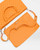 MZ Wallace Small Metro Tote Deluxe in Sunset Orange