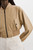 *ORDER TODAY* LAMARQUE Evelin Cropped Faux Leather Bomber Jacket in Wheat