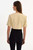 *ORDER TODAY* LAMARQUE Aviana Collarless Leather Jacket in Butter