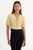 *ORDER TODAY* LAMARQUE Aviana Collarless Leather Jacket in Butter