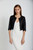 *ORDER TODAY* Susan Bender Cropped Cardigan in Black