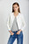 *ORDER TODAY* Susan Bender Long Sleeve Cropped Cardigan in White