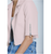 *ORDER TODAY* Susan Bender Short Sleeve Moto in Pale Pink