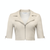 *ORDER TODAY* Susan Bender Short Sleeve Moto in Latte