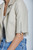 *ORDER TODAY* Susan Bender Short Sleeve Moto in Latte