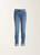Fabiana Filippi Slim Cut Beaded Cuff Jeans in Denim, Size 40